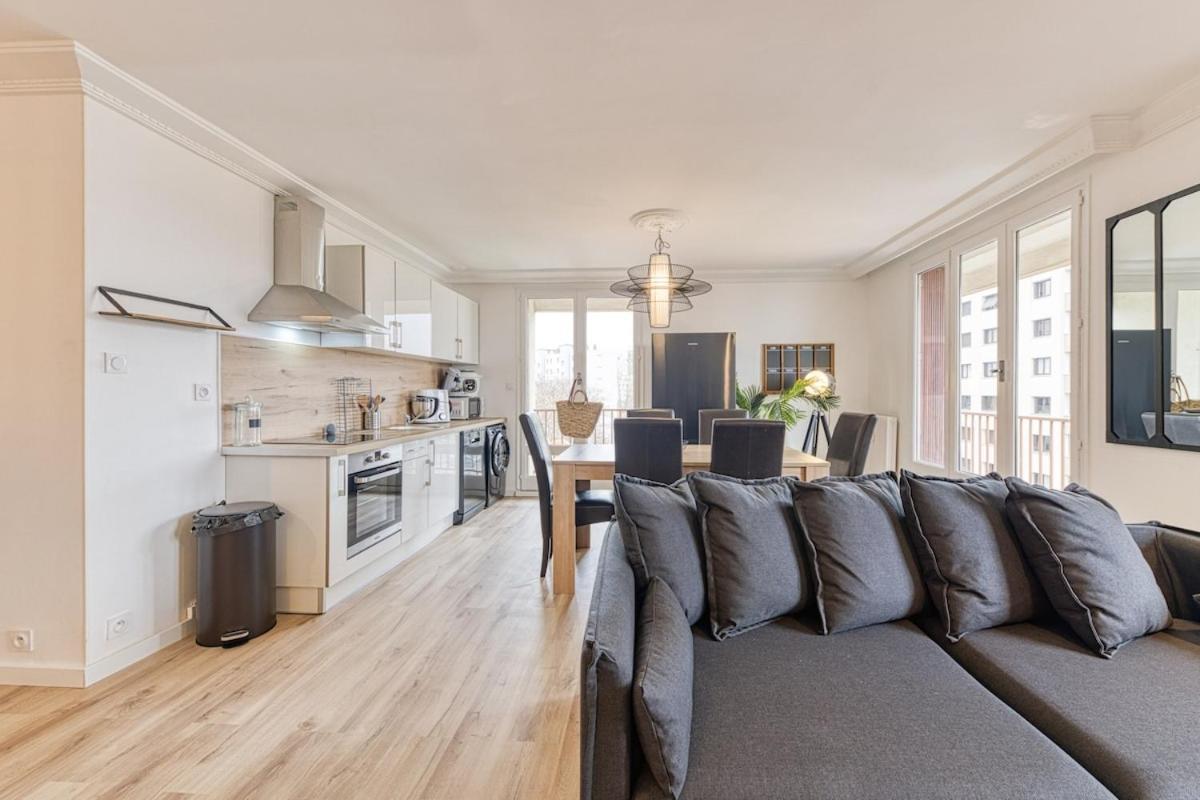 גרנובל Magnificent Apartment, 4 Bedrooms, Fiber Wifi מראה חיצוני תמונה